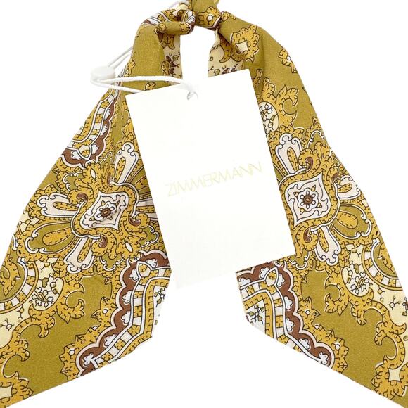 ZIMMERMANN Printed Silk Key Bag Charm - Picture 4 of 7